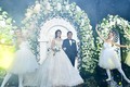 Loạt ảnh đẹp nhất trong đám cưới Hoa hậu Thu Ngân